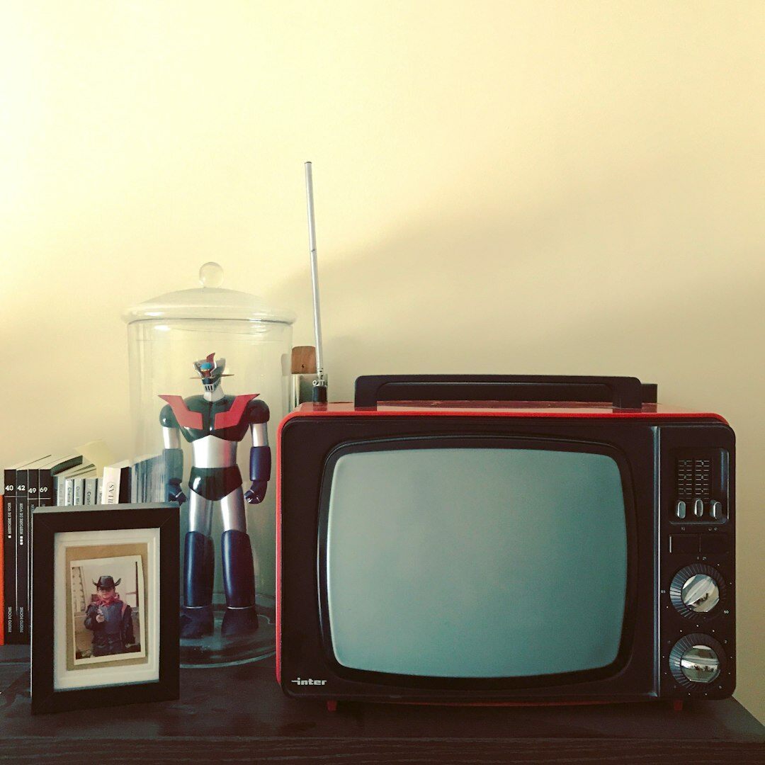 vintage television broadcast
