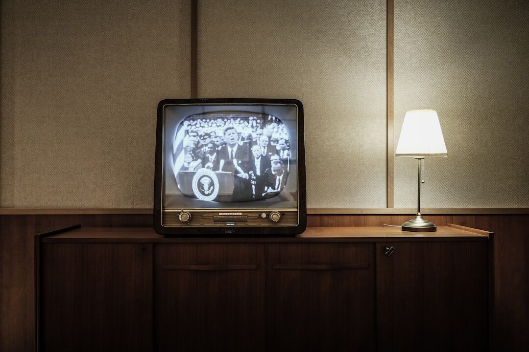 classic tv show on screen